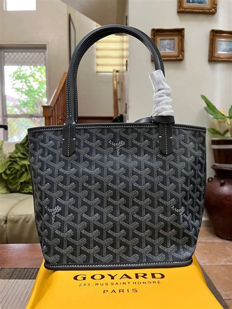 grey mini goyard|goyard anjou mini price 2023.